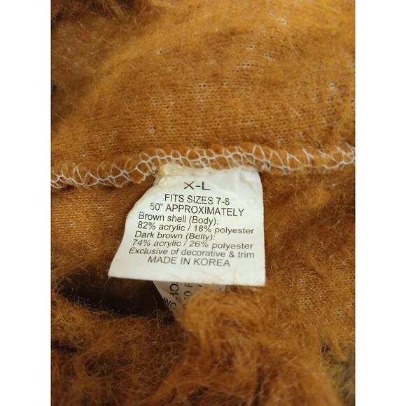 Y2K Furry Plush Orangutan Costume Child XL Kids 7-8 Adorable Friendly Realistic - Picture 15 of 16